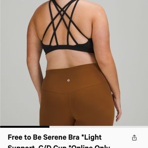 Lululemon bra Serena bra